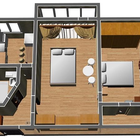 Roses Apartment In The City Center Чернихив Екстериор снимка